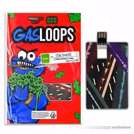Producergrind GasLoops CTM Cookies [WAV] - Sample Pack Artwork