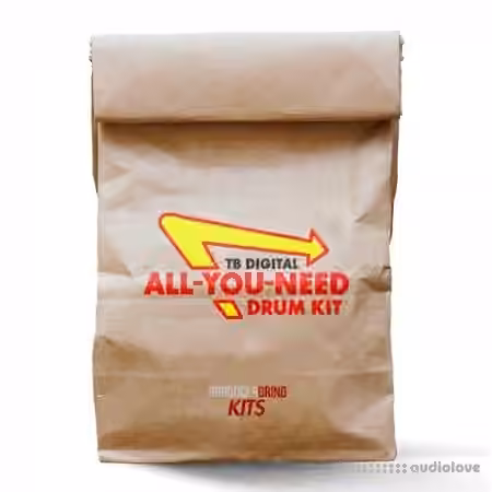 Producergrind The All You Need Drum Kit + Bonus [WAV, MiDi, DAW Templates] - Sample Pack Artwork