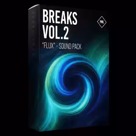 Production Music Live Breaks Vol.2 Sound Pack Flux [WAV, Synth Presets, DAW Templates] - Sample Pack Artwork