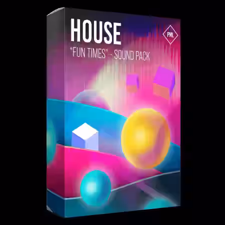 Production Music Live House Sound Pack Fun Times [WAV, MiDi, Synth Presets, DAW Templates] - Sample Pack Artwork