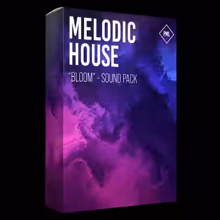 Production Music Live Melodic House Sound Pack Bloom [WAV, MiDi, Synth Presets, DAW Templates] - Sample Pack Artwork