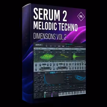 Production Music Live PML Serum 2 Presets Dimensions Vol.2 [Synth Presets, MiDi] - Sample Pack Artwork