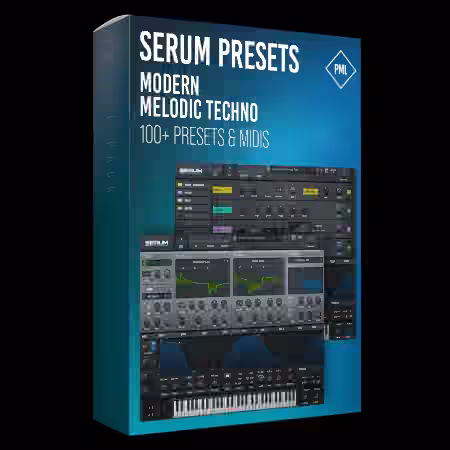 Production Music Live Serum Modern Melodic Techno Presets [Synth Presets, MiDi] - Sample Pack Artwork