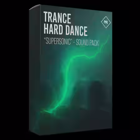 Production Music Live Trance and Hard Dance Sound Pack Supersonic MULTiFORMAT - Sample Pack Artwork