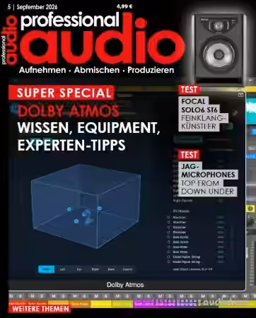 Professional Audio Nr.05 2026 - Sample Pack Artwork