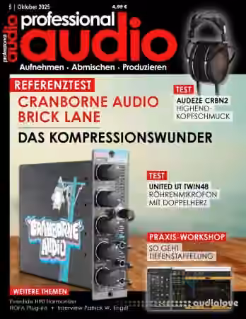 Professional Audio Nr.05 Oktober 2025 - Sample Pack Artwork