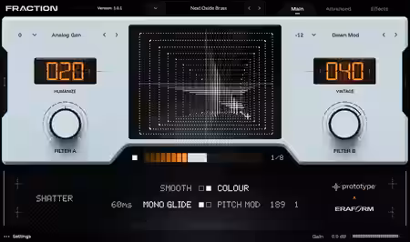 Prototype Audio Eraform Fraction v1.1.2 - Sample Pack Artwork
