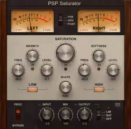 PSPaudioware PSP Saturator v1.1.3 [WiN] - Sample Pack Artwork