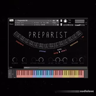 Pssst Instruments Preparist: Piano Percussion [KONTAKT]