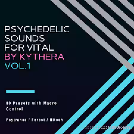 Psychedelic Sounds for Vital by Kythera Vol.1 [Synth Presets] - Sample Pack Artwork