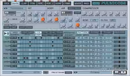 Psychic Modulation PulseCode v1.2 [WiN, MacOSX] - Sample Pack Artwork