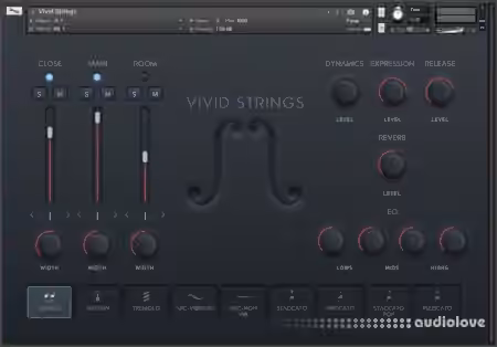 Pulse Audio Vivid Strings Basses [KONTAKT] - Sample Pack Artwork