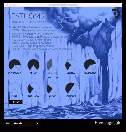 Puremagnetik Fathoms v1.0.2 [WiN, MacOSX] - Sample Pack Artwork