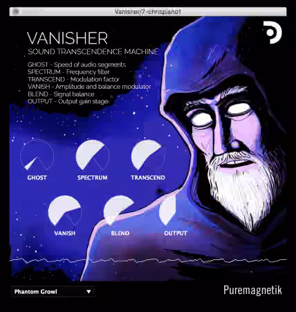 Puremagnetik Vanisher v1.0.4 / v1.0.5 RETAiL [WiN, MacOSX] - Sample Pack Artwork