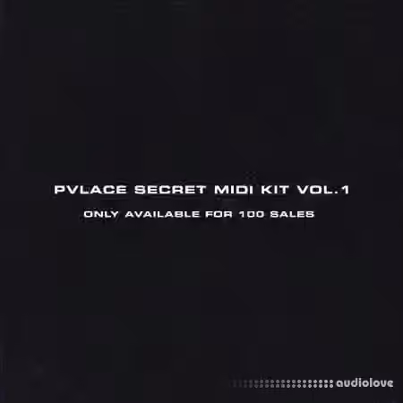 PVLACE Secret MIDI Kit Vol.1 [MiDi] - Sample Pack Artwork