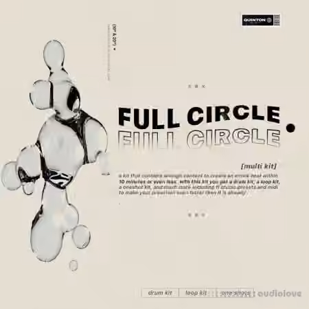 Quinton Bobbitt Full Circle Multi Kit [WAV, MiDi, FST, FSC] - Sample Pack Artwork