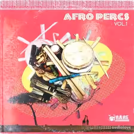 RARE Percussion Afro Percs Vol.1 [WAV] - Sample Pack Artwork