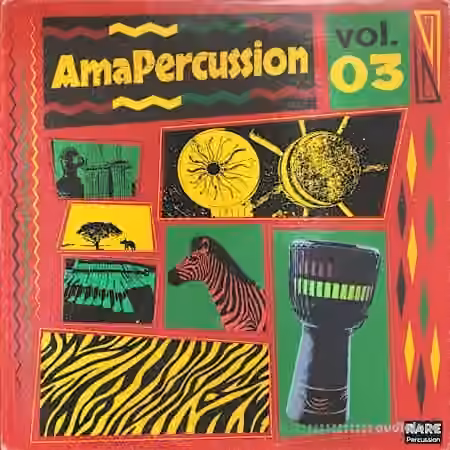 RARE Percussion AmaPercussion vol.3 [WAV] - Sample Pack Artwork