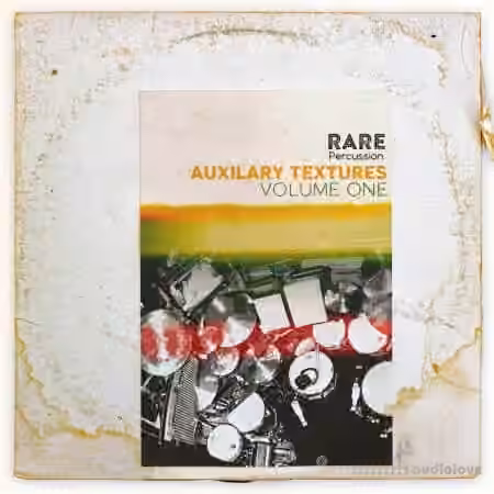 RARE Percussion Auxiliary Percussion textures vol.1 [WAV] - Sample Pack Artwork