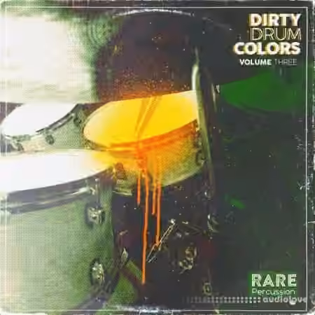 RARE Percussion Dirty Drum Colors Vol. 3 [WAV] - Sample Pack Artwork