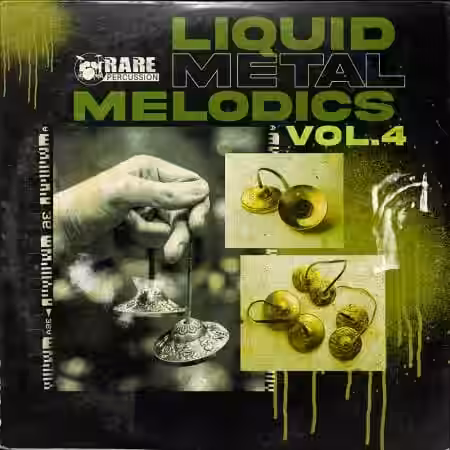 RARE Percussion Liquid Metal Melodics Vol.4 [WAV] - Sample Pack Artwork