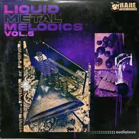RARE Percussion Liquid Metal Melodics vol.5 [WAV] - Sample Pack Artwork