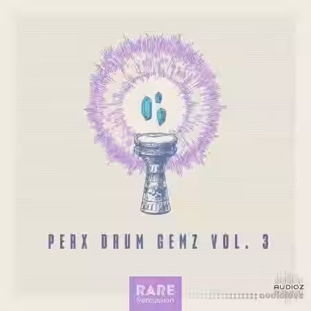 RARE Percussion Perx Drum Gemz Vol.3 [WAV] - Sample Pack Artwork