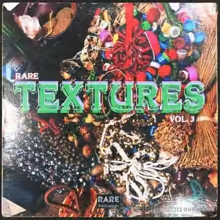 RARE Percussion RARE Textures Vol.3 [WAV] - Sample Pack Artwork
