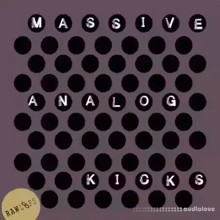 RAW LOOPS Massive Analog Kicks [WAV] - Sample Pack Artwork