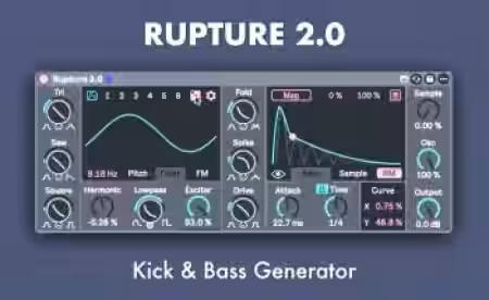 Rawton Forge Rupture 2 [Max for Live] - Sample Pack Artwork