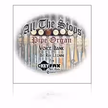 Ray Legnini All The Stops Voice Bank for Yamaha Motif Classic Motif Rack W2A W3A - Sample Pack Artwork
