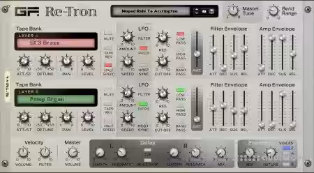 Reason RE GForce Software Re-Tron v1.0.3 [WiN] - Sample Pack Artwork