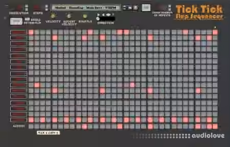 Reason RE Josh Levy Tick Tick Step Sequencer v1.0.2 [WiN] - Sample Pack Artwork