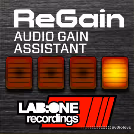 Reason RE Lab One Recordings ReGain Audio Gain Assistant v1.0.0 [WiN] - Sample Pack Artwork