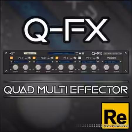 Reason RE SKP Sound Design Q-FX v1.1.2 [WiN] - Sample Pack Artwork