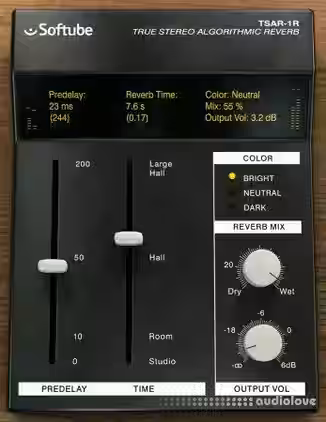 Reason RE Softube TSAR-1R Reverb v1.3.11 [WiN]