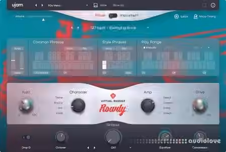 Reason RE UJAM Virtual Bassist Rowdy v1.0.0 [WiN] - Sample Pack Artwork