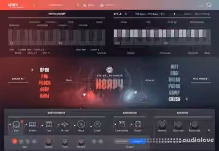 Reason RE UJAM Virtual Drummer Heavy v2.0.2 [WiN] - Sample Pack Artwork