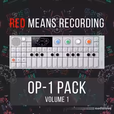 Red Means Recording RMR OP-1 Pack: Volume 1 [Synth Presets] - Sample Pack Artwork