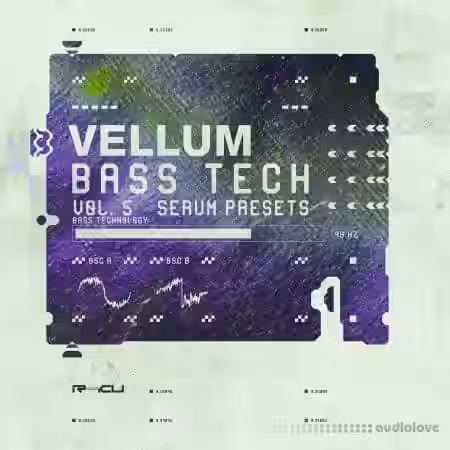 Renraku Vellum - Bass Tech 5 [WAV, Synth Presets] - Sample Pack Artwork