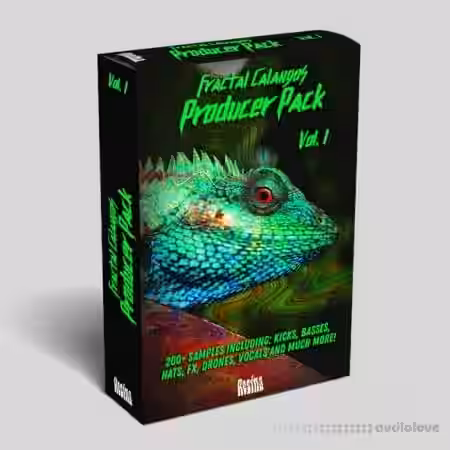 Resina Records Fractal Calangos Producer Pack Vol.1 [WAV] - Sample Pack Artwork