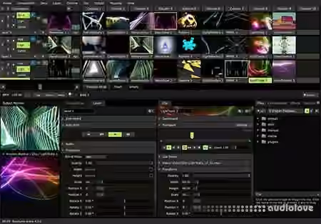 Resolume Arena v6.1.3 / v6.1.2.62569 [WiN, MacOSX] - Sample Pack Artwork