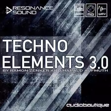 Resonance Sound Audio Boutique Techno Elements 3.0 [MULTiFORMAT] - Sample Pack Artwork