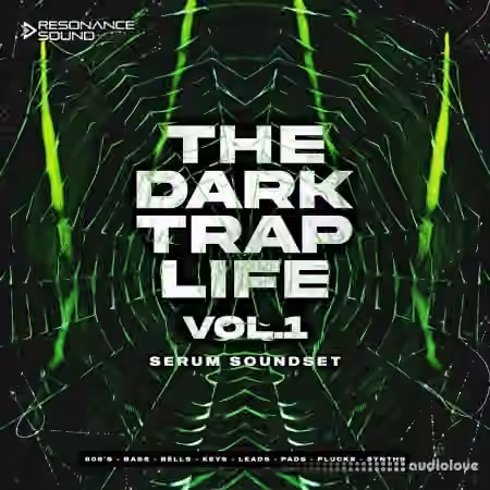 Resonance Sound The Dark Trap Life Vol 1 For Serum [MiDi, Synth Presets] - Sample Pack Artwork