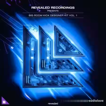 Revealed Recordings Revealed Big Room Kick Designer Kit Vol.1 [WAV, Synth Presets] - Sample Pack Artwork