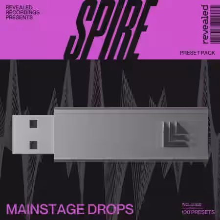 Revealed Spire Mainstage Drops [Synth Presets] - Sample Pack Artwork