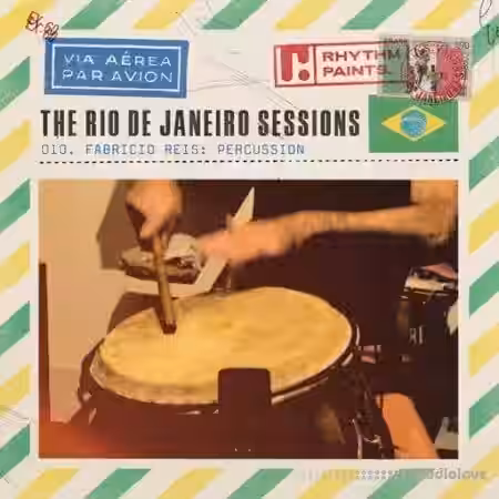 Rhythm Paints Fabricio Reis Percussion [WAV] - Sample Pack Artwork