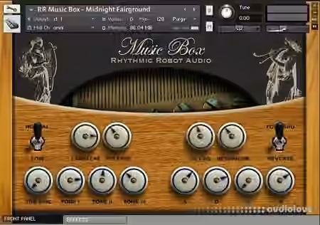 Rhythmic Robot Audio Music Box [KONTAKT] - Sample Pack Artwork