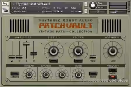 Rhythmic Robot Audio PatchVault Poly6 Factory Set B [KONTAKT] - Sample Pack Artwork