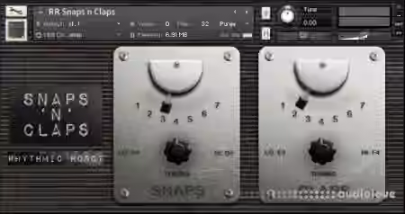 Rhythmic Robot Audio Snarps N Claps [KONTAKT] - Sample Pack Artwork